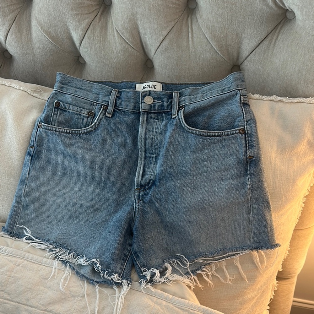 AGOLDE Denim Cutoff Shorts